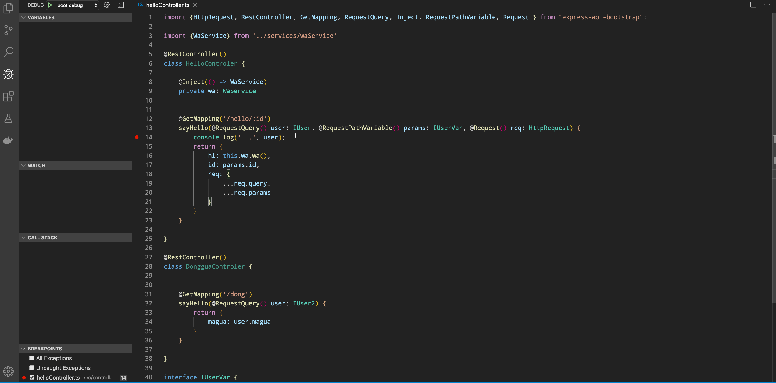 debug